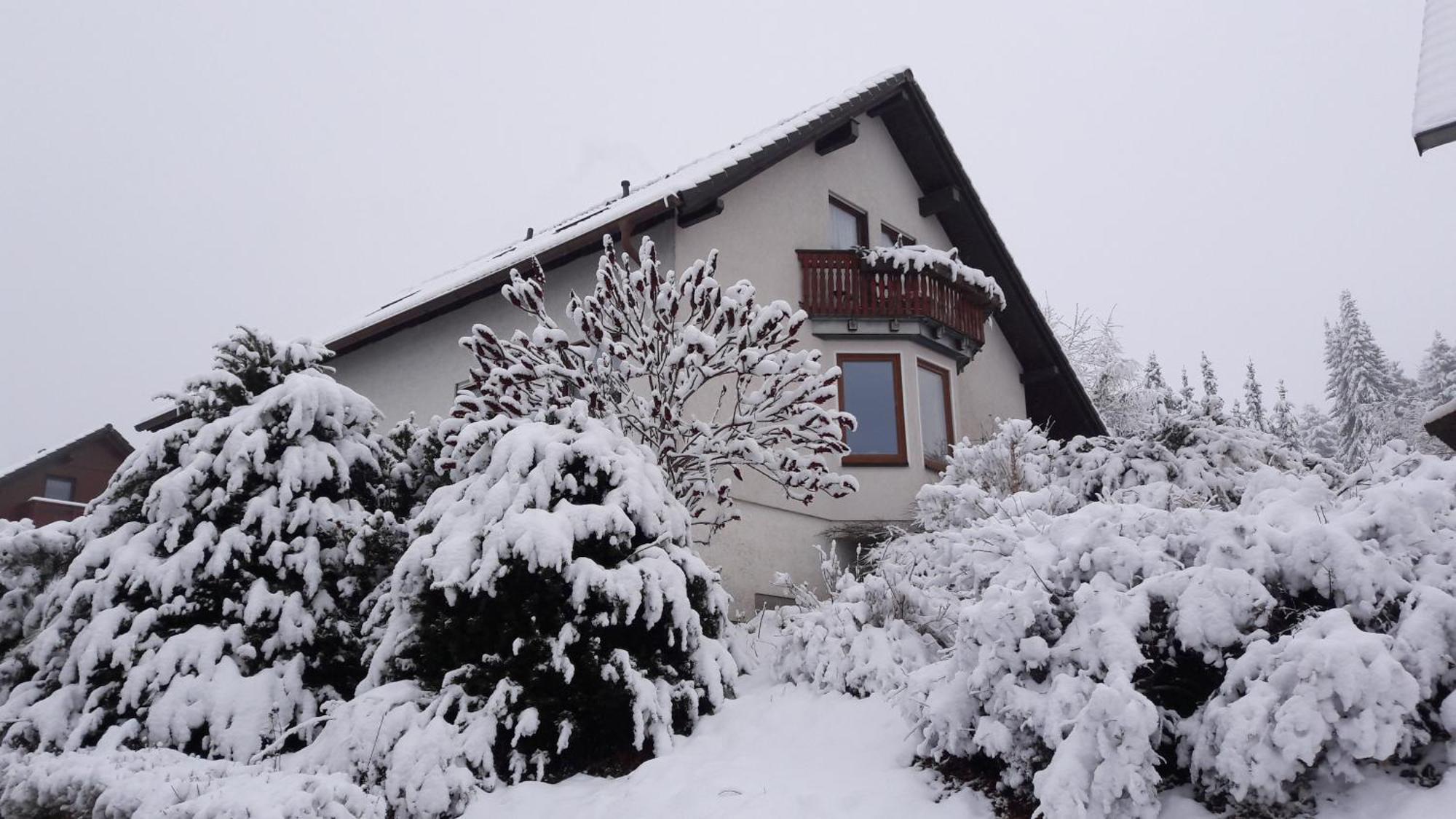 Langenbach Ferienwohnnung Ruth - Familienurlaub Im Erzgebirgeアパートメント エクステリア 写真