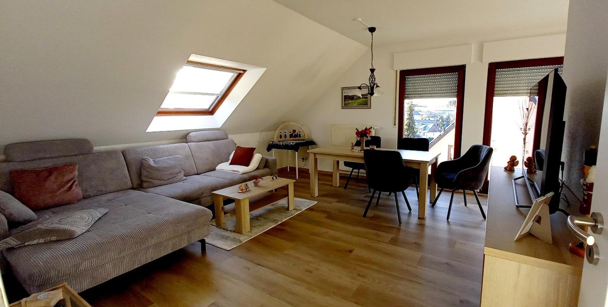 Langenbach Ferienwohnnung Ruth - Familienurlaub Im Erzgebirgeアパートメント エクステリア 写真